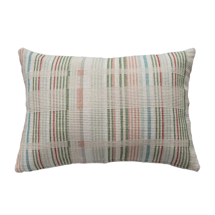 Striped Woven Lumbar-XS9064