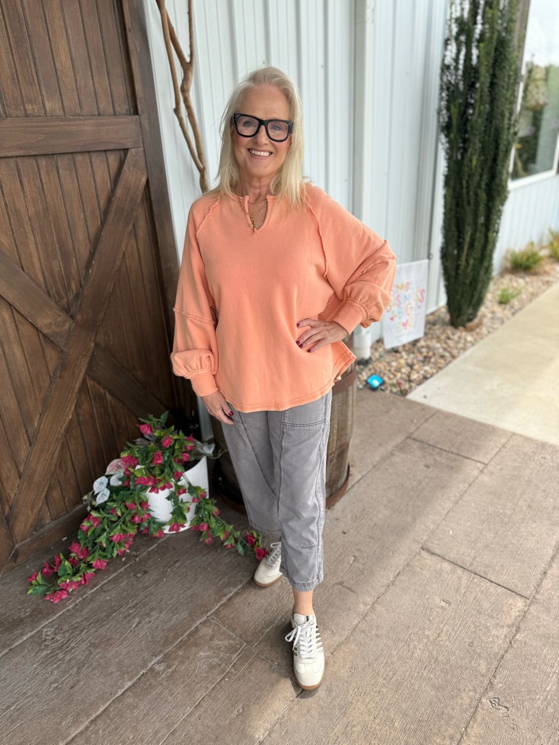 RD Peach Glow Top