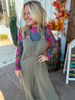 CH Cranberry Petal Sheer Top