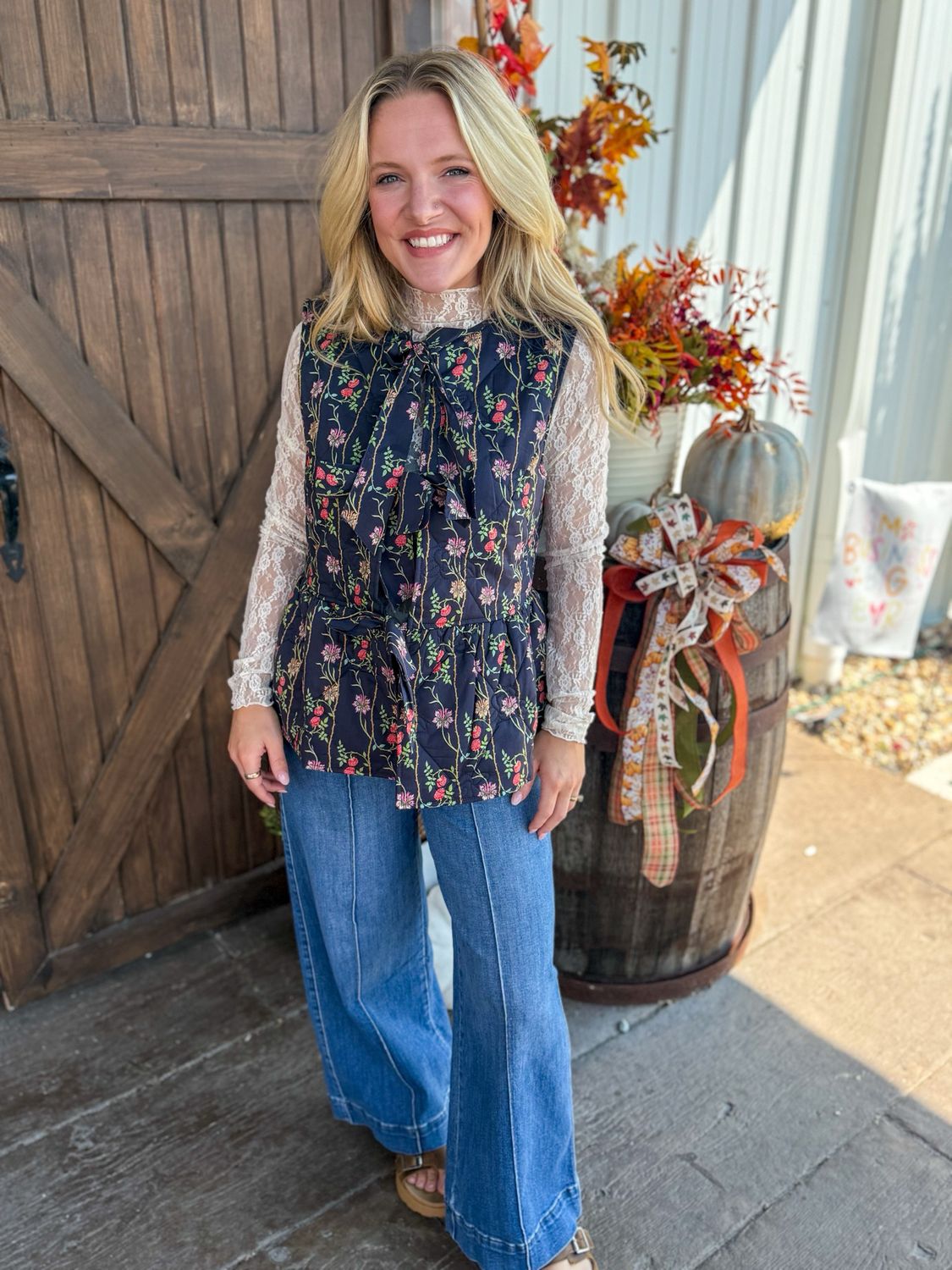 Sweet Briar Bow Top