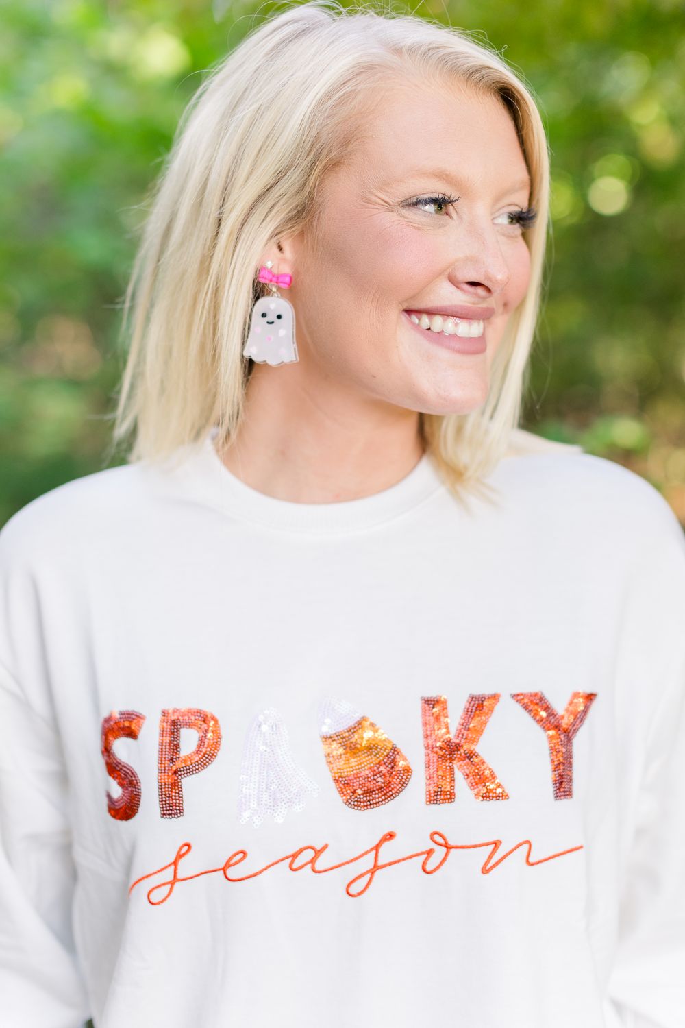Halloween Earring-Ghost