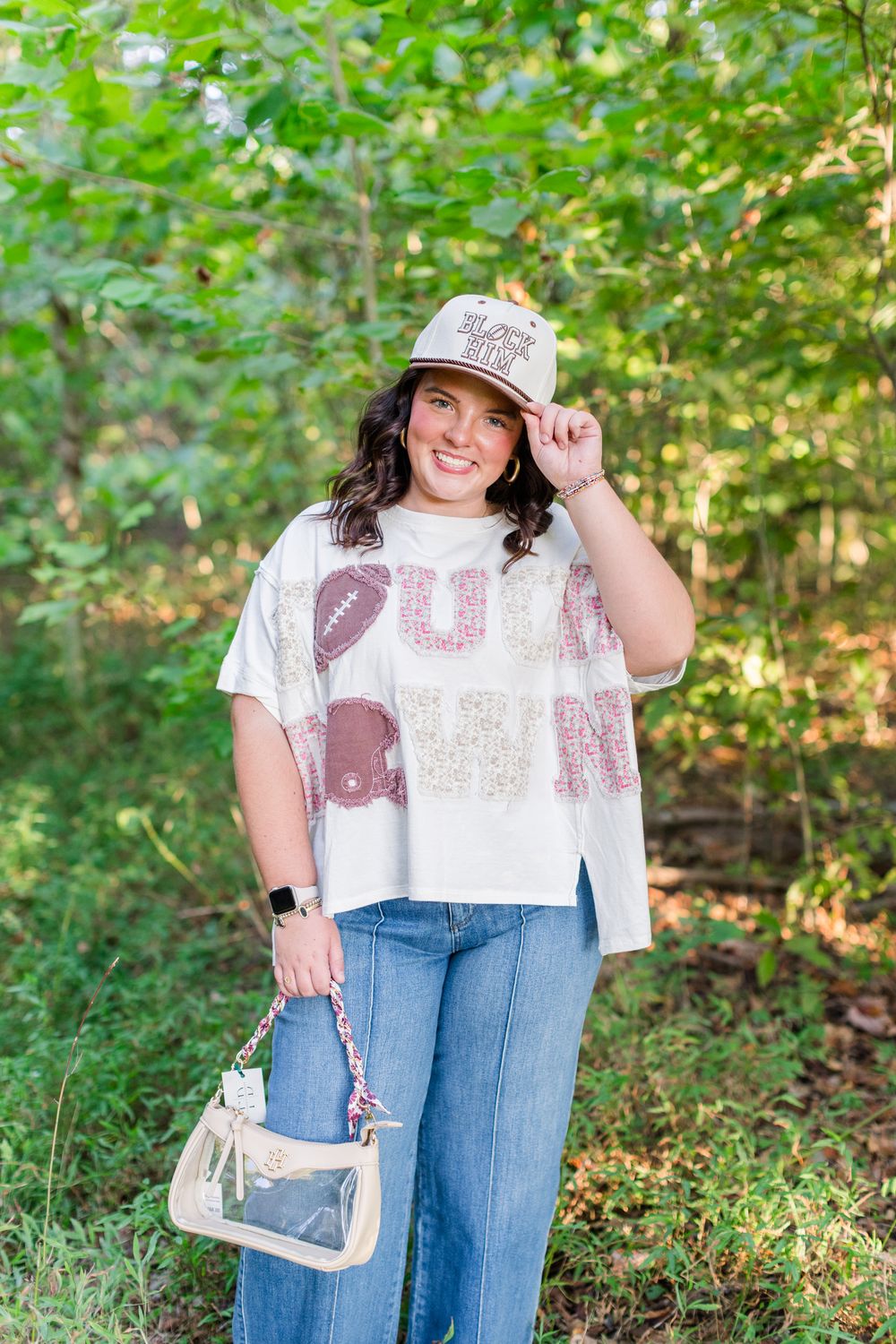 Touchdown Patchwork Tee