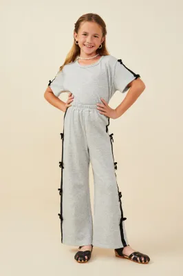 Bow Trim Terry Top