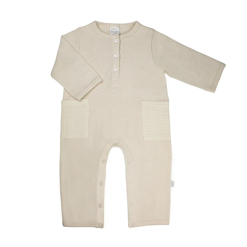 CH Boys Waffle Knit Romper