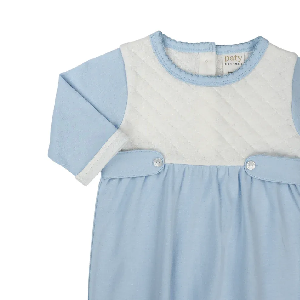 CH Jacquard Gown-Blue