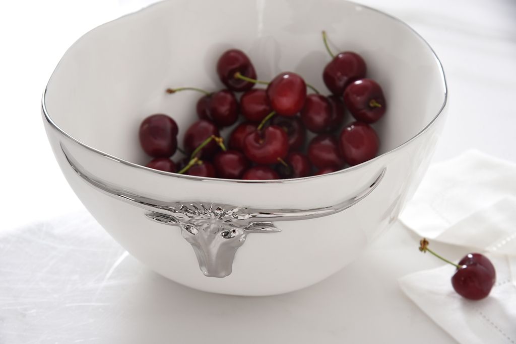 VG Long Horn Large Bowl