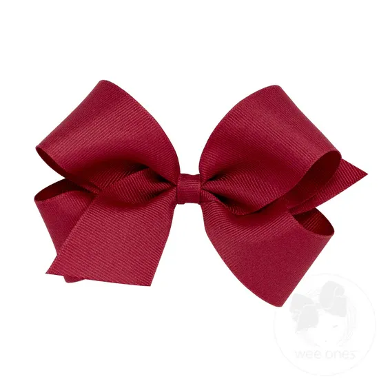 CH Cranberry Basic Bow