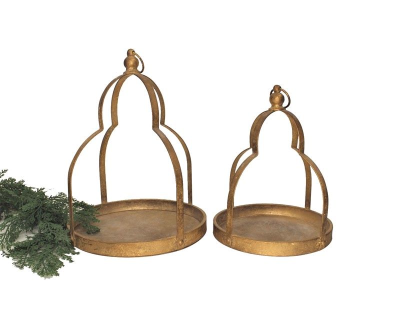 Metal Display Lanterns-Gold LG