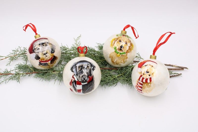 4"Dog Assortment Ornaments