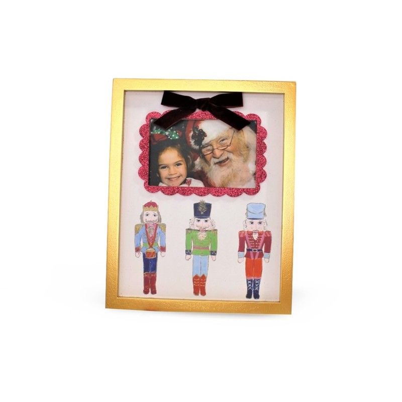 Nutcracker Trio Photo Frame 6x4"