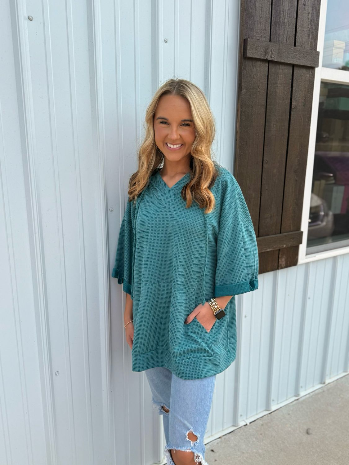 Jewel Green Top