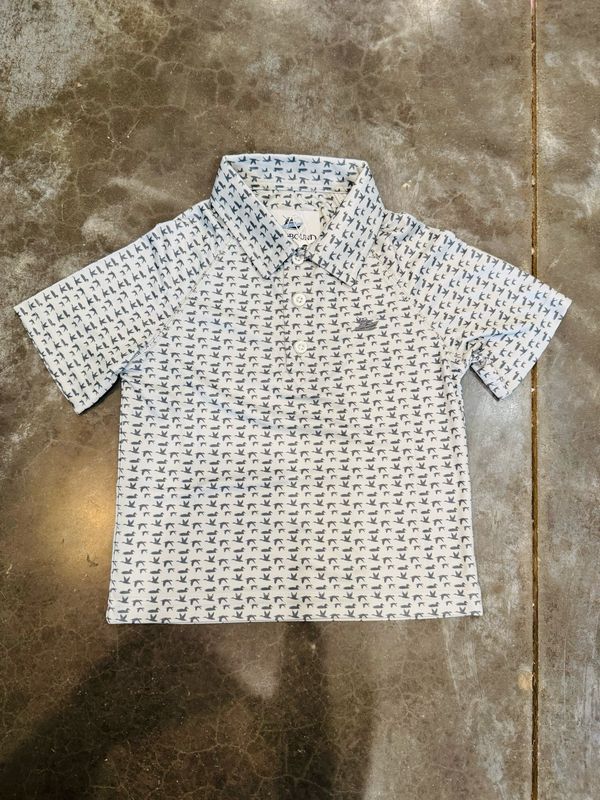 Boys Duck Hunting Polo