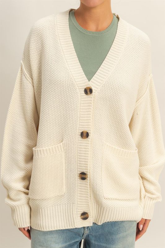 CH Cream Comfort Cardigan