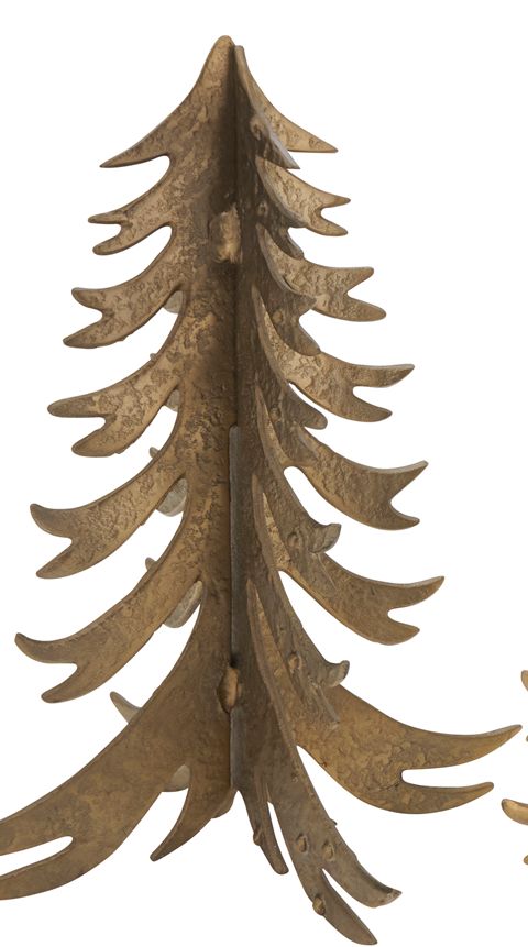 VG 17&quot; Gold Aluminum Tree