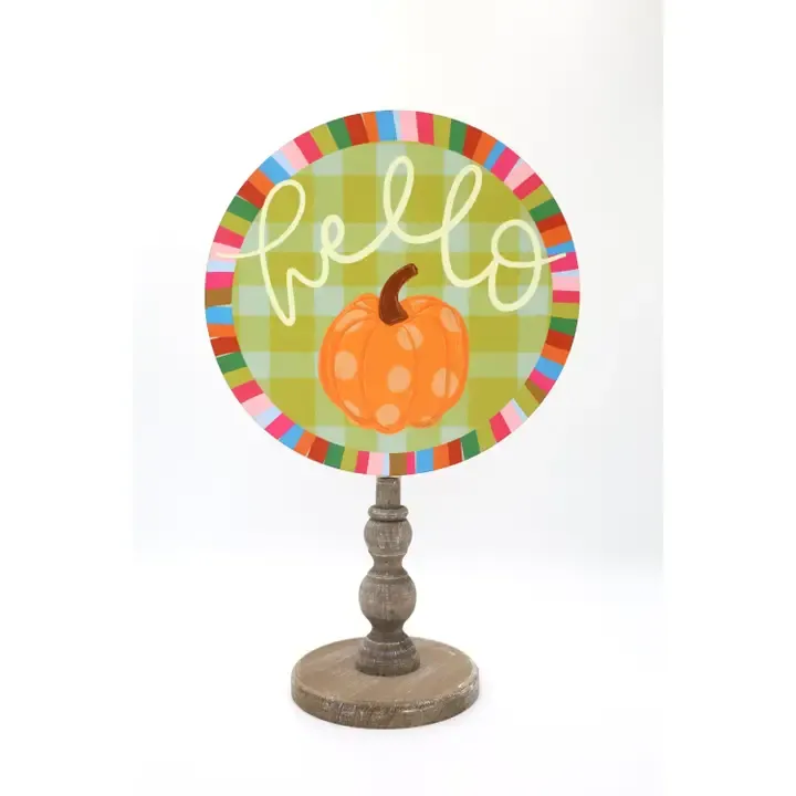 Hello Pumpkin Jewel Tone Topper