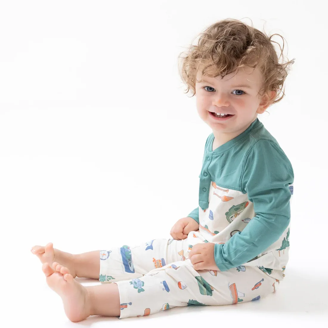 CH Fishing Things Romper