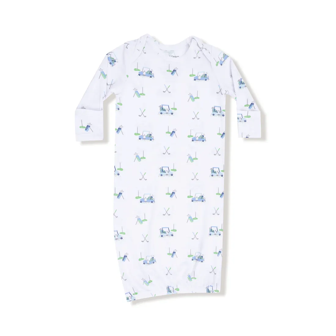 CH Baby Gold Carts-Blue Gown