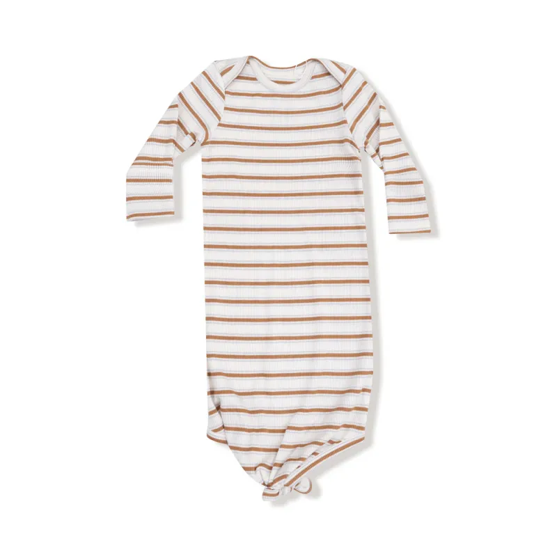 CH Vintage Stripe Knotted Gown