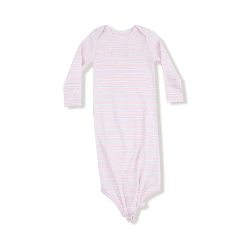 CH Multi Stripe Pink Knotted Gown