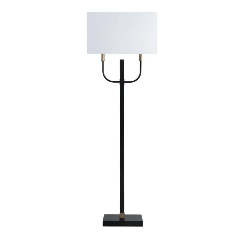 Willbur Twin Arms Floor Lamp