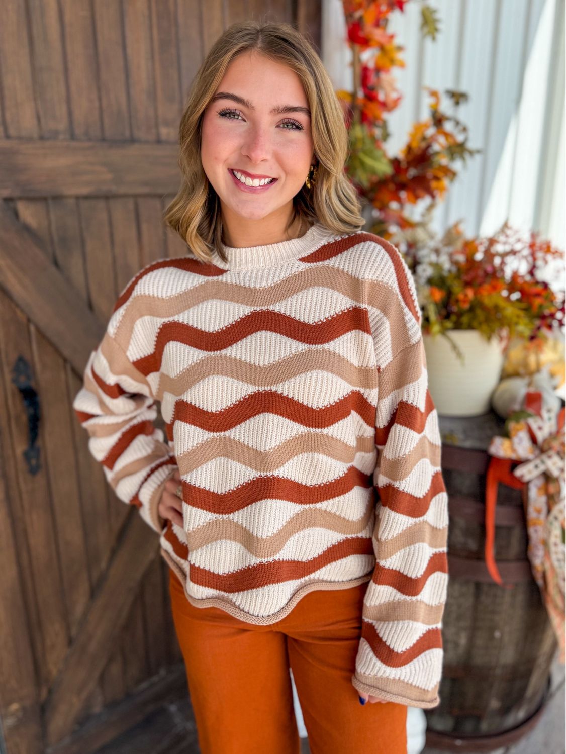 CH Autumn Ripple Top