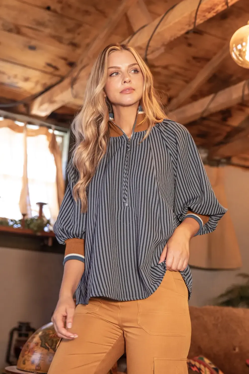 CH Maplewood Stripes Top
