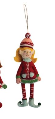 XS9863A-Blonde/Pink Girl Elf