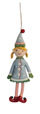 XS9863A-Blonde/Blue Girl Elf