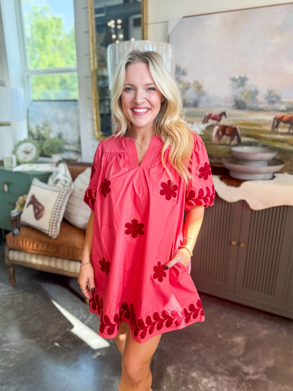 CH Cranberry Blossom Dress