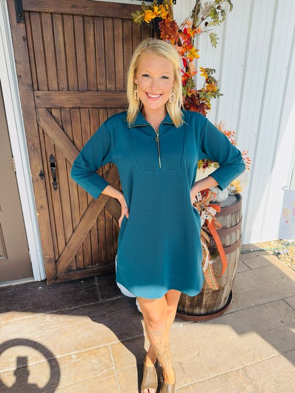 Raven Gulf Blue Dress