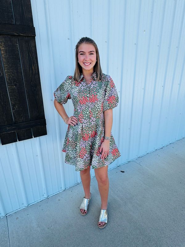 Rory Green Open Meadows Dress