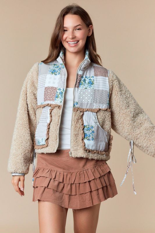 Cottage Quilt Sherpa