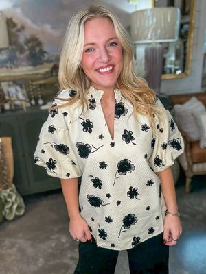 CH The Inked Petals Top