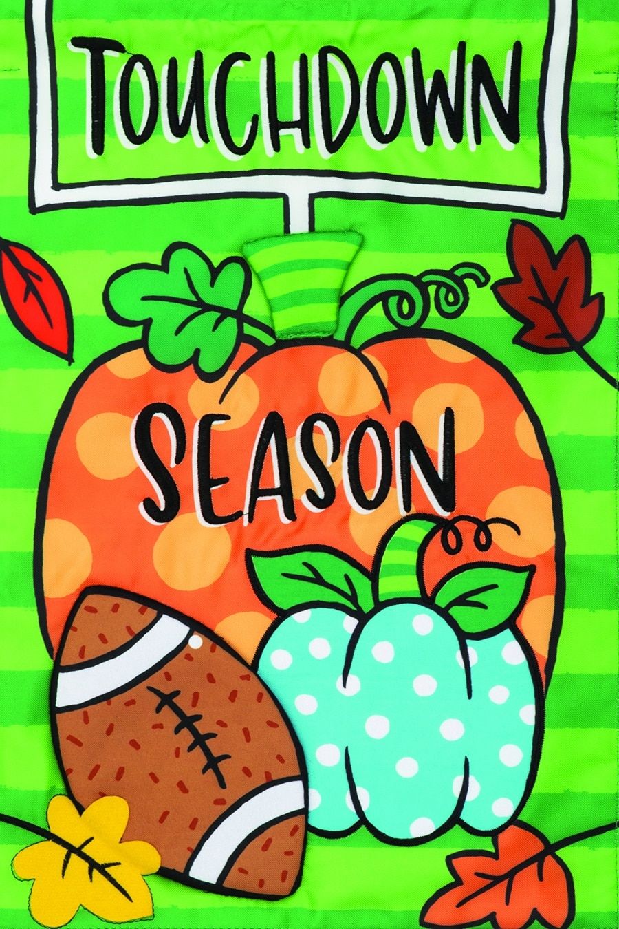 Touchdown Season Garden Flag