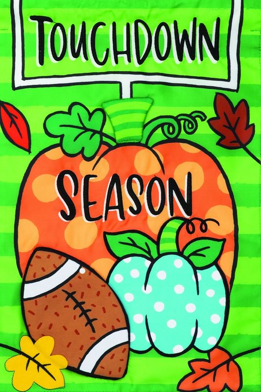 Touchdown Season Garden Flag