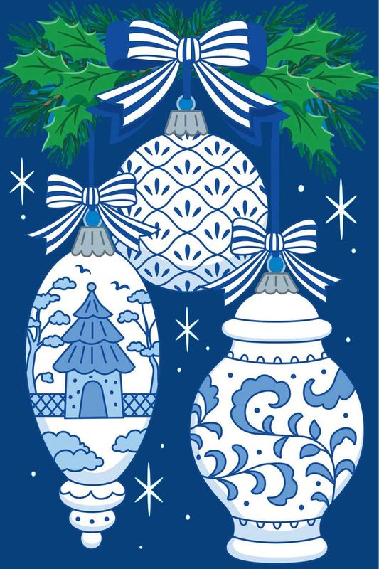 Chinoiserie Ornaments Garden Flag