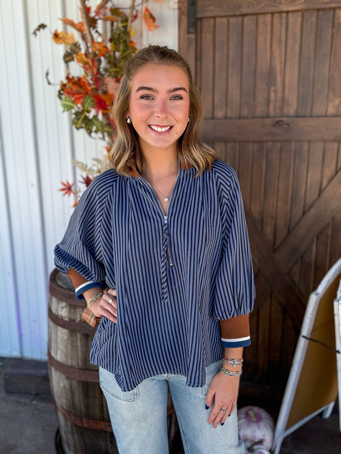 CH Maplewood Stripes Top