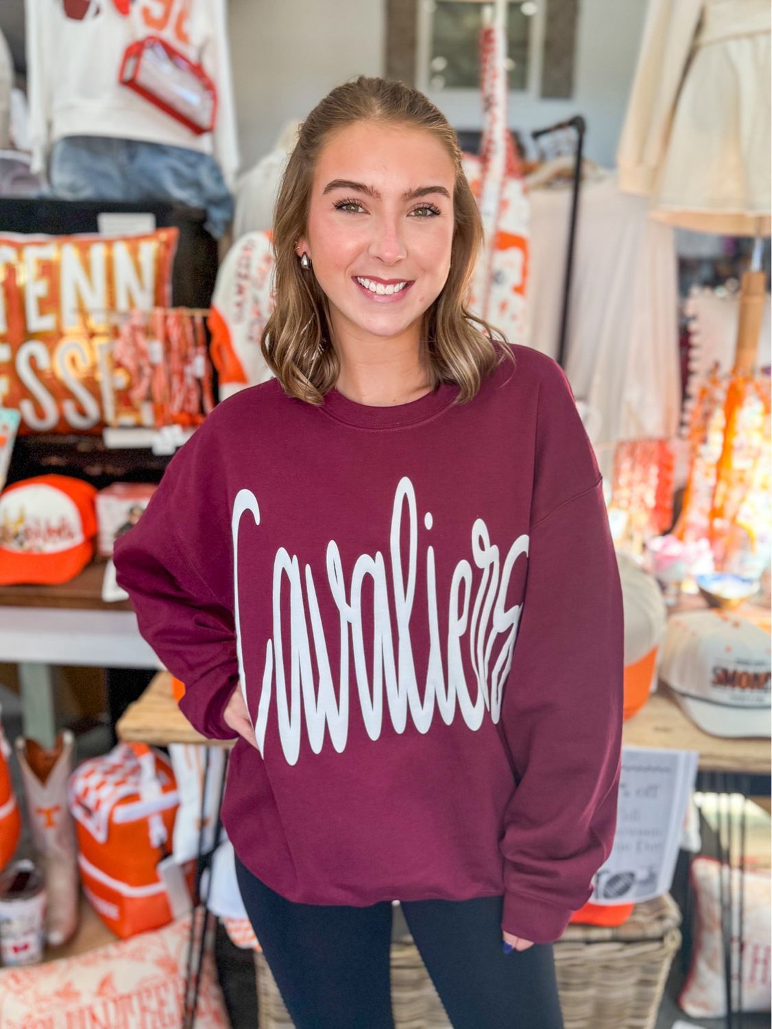 Cavalier Script Sweatshirt