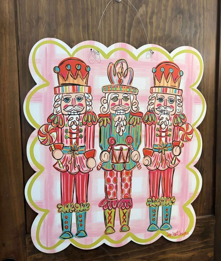 VG Crackin Christmas Trio Doorhanger