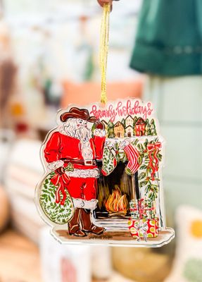 VG Howdy Holidays Ornament