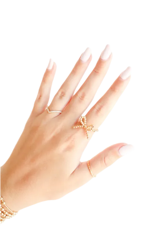 VG Gold Bow Ring