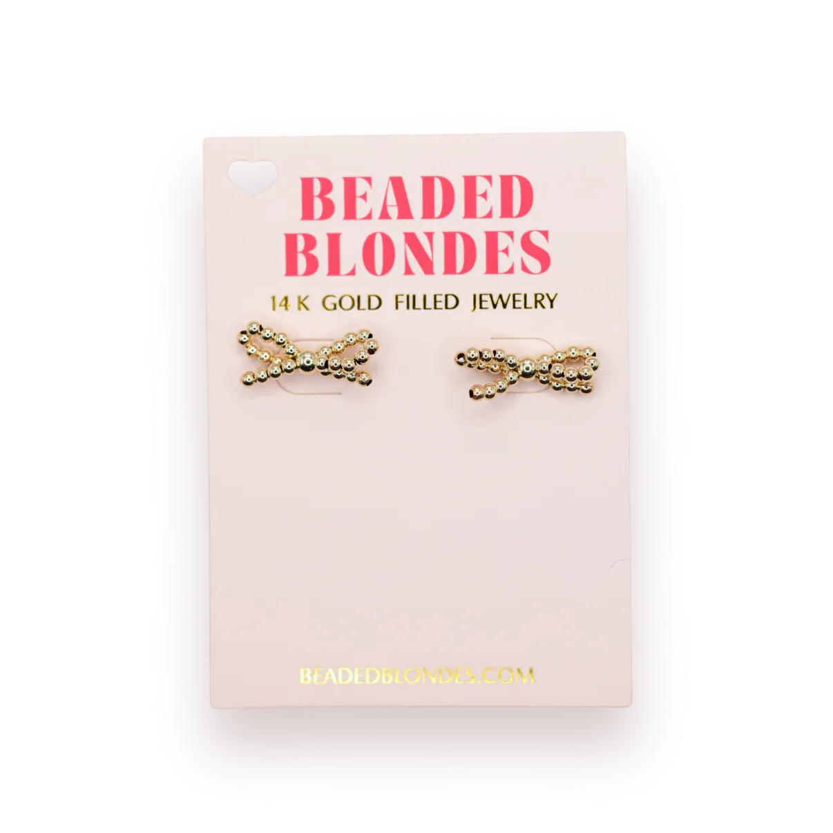 VG Gold Bow Earrings