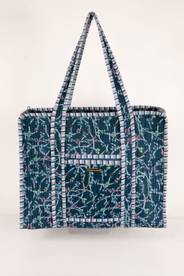 VG Quilted Tote-Ribbon