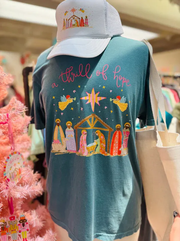 A Thrill of Hope Emerald Tee