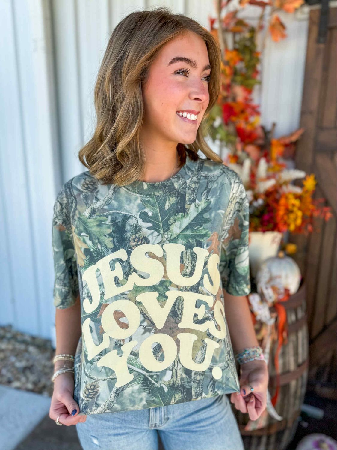 RD Camo Jesus Love You Tee