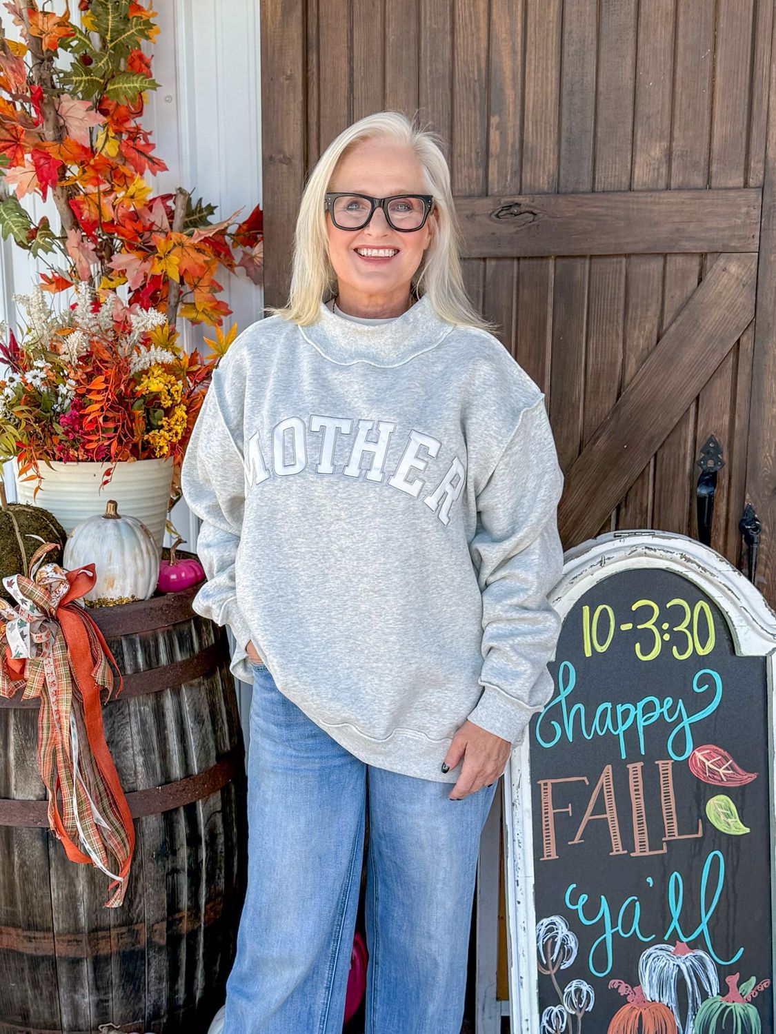 RD Mother Crewneck Top