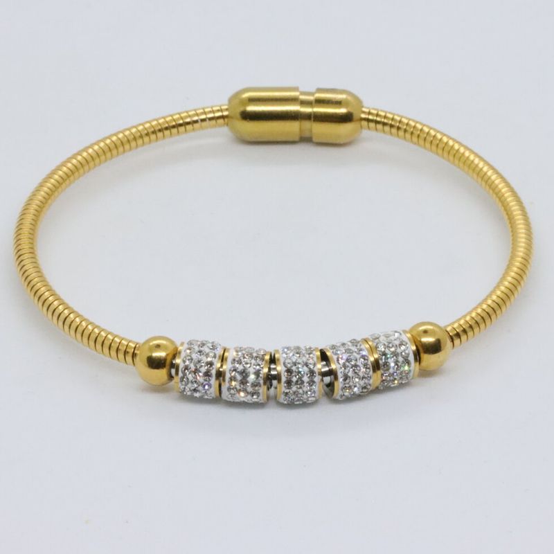 Beaded Ring Gold Bracelet #475