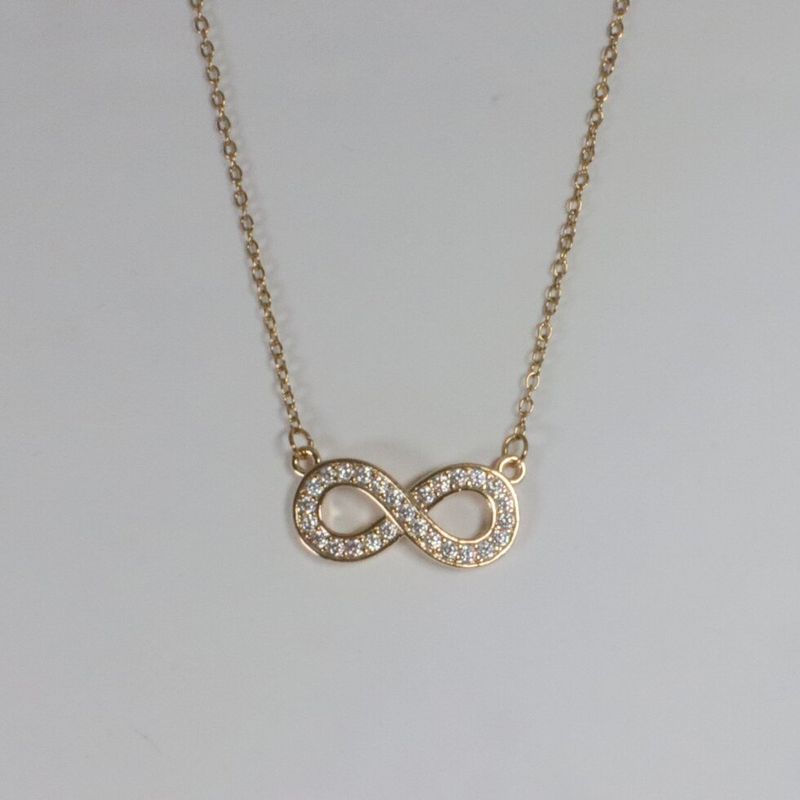 Crystal Infinity Necklace #568