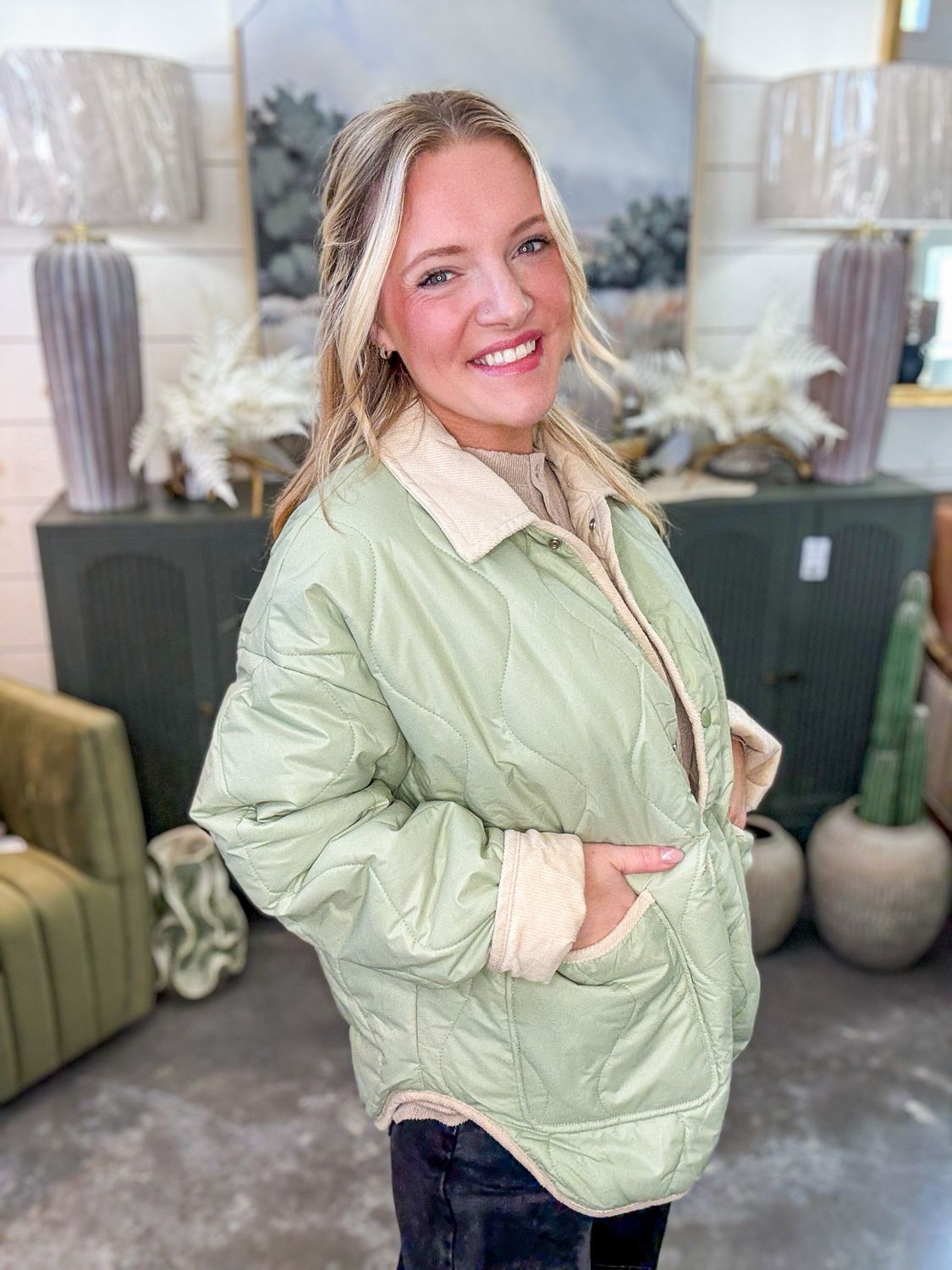 RD Reversible Quilted Jacket