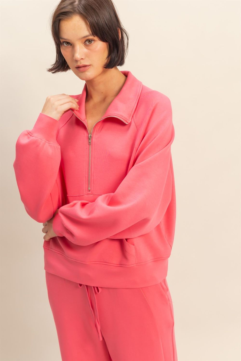 CH Morning Fog Pullover-Taffy Pink